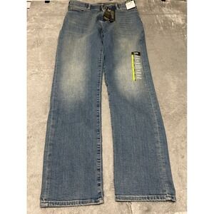 Lee extreme motion Straight fit tapered leg jeans New fit 34X34 stretch